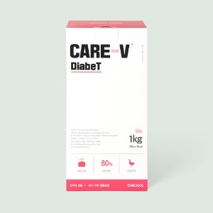[정기배송 케어브이] 다베트 1kg 당뇨 저탄수 동물병원 처방식 - 하이독